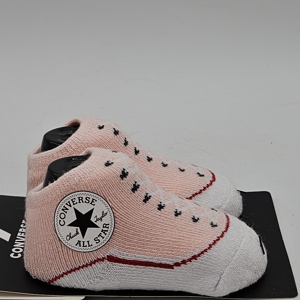 New Converse All Star Chuck Taylor Socks Size Newborn To 9 Months
